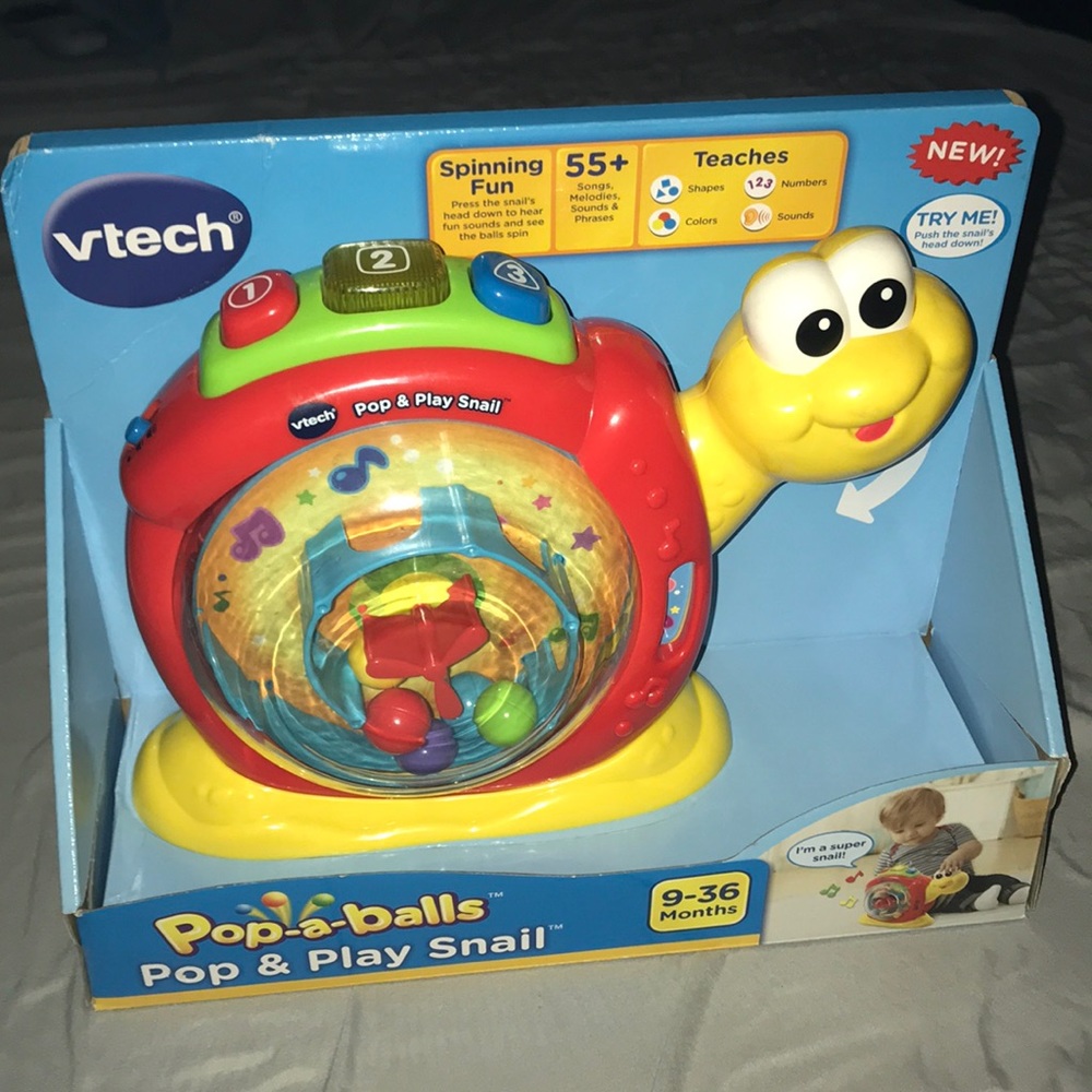 Pop and play Snail